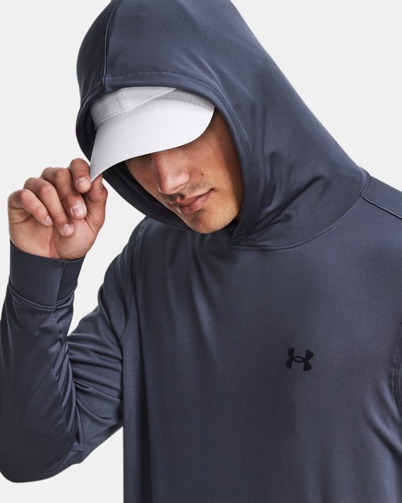 Men's UA Playoff 3.0 Hoodie in Gray image number 3